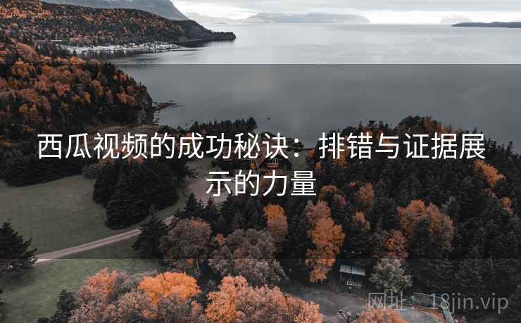 西瓜视频的成功秘诀:排错与证据展示的力量 第2张 西瓜视频的成功秘诀:排错与证据展示的力量 第2张